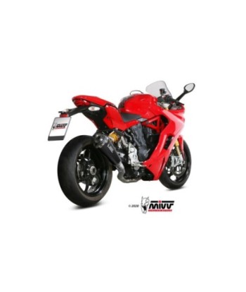 Mivv Slip-On Delta Race carbono Ducati Supersport 939 / S 2017-20