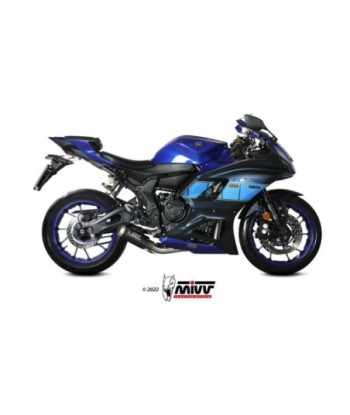 Mivv Full system 2x1 MK3 carbono Yamaha YZF R7 2022-24