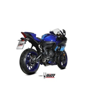Mivv Full system 2x1 MK3 carbono Yamaha YZF R7 2022-24