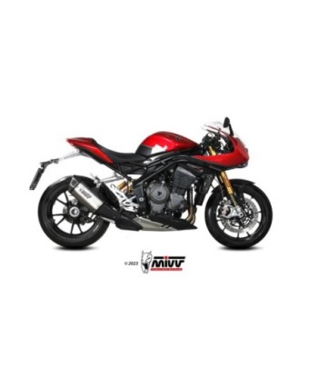 Mivv Slip-On SR-1 Titanium Triumph Speed Triple 1200 RR / RS 2021-24