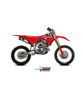 Mivv Slip-On Oval Titanium Honda CRF 250 2022-24