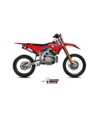 Mivv Slip-On Oval Titanium Honda CRF 450 2021-24