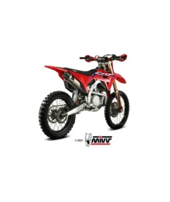 Mivv Slip-On Oval Titanium Honda CRF 450 2021-24