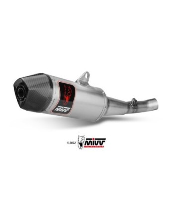 Mivv Slip-On Oval Titanium Honda CRF 450 2021-24
