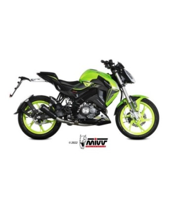 Mivv Full system 1x1 X-M1 Black Keeway RKF 125 2021-24