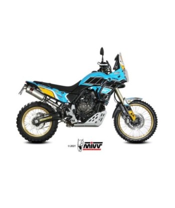 Mivv Slip-On Dakar St. Steel Yamaha Ténéré 700 2019-26