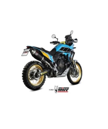 Mivv Slip-On Dakar Black Yamaha Ténéré 700 2019-26