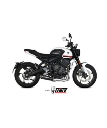 Mivv Full system 3x1 X-M5 Black Triumph Trident 660 2021-25