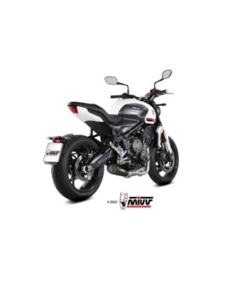 Mivv Full system 3x1 X-M5 Black Triumph Trident 660 2021-25