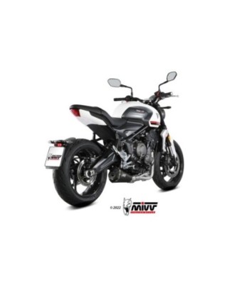 Mivv Full system 3x1 Delta Race Black Triumph Trident 660 2021-25