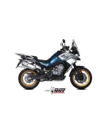 Mivv Slip-On Speed edge St. Steel CF Moto 800MT 2022-26