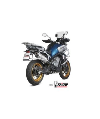 Mivv Slip-On Speed edge St. Steel CF Moto 800MT 2022-26