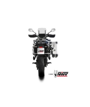 Mivv Slip-On Speed edge Black CF Moto 800MT 2022-26