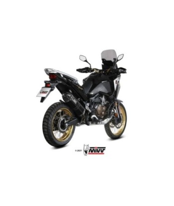 Mivv Slip-On Speed edge Black Honda CRF 1100 L Africa Twin 2020-23
