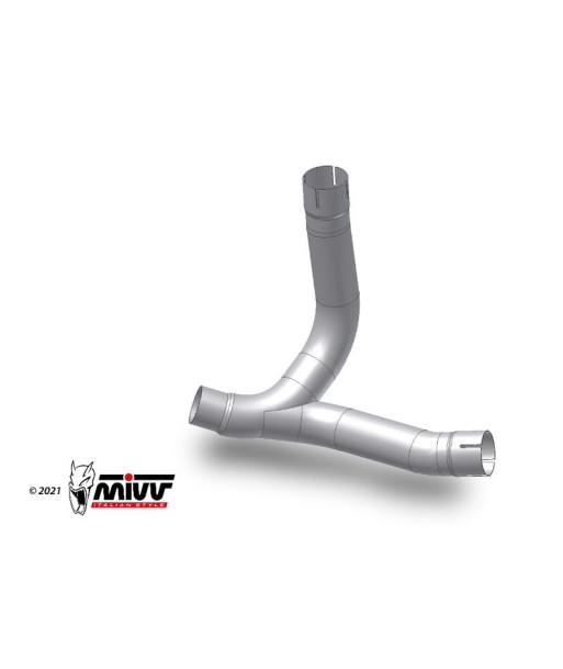 Mivv Tubo no kat (compatible con Silencioso Mivv y Original) Ducati Monster 2021-25