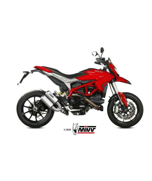 Mivv 2 Slip-On Mk3 St. Steel Ducati Hypermotard 939 2016-18