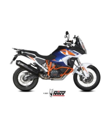 Mivv Slip-On Speed edge Black KTM 1290 Super Adventure / R / S / T 2021-24