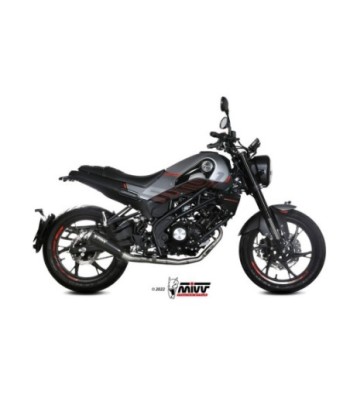 Mivv Full system 1x1 X-M1 Black Benelli Leoncino 125 2022-24