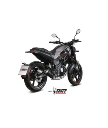 Mivv Full system 1x1 X-M1 Black Benelli Leoncino 125 2022-24