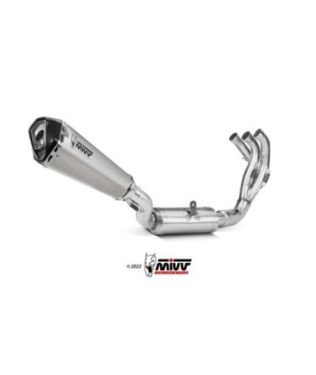 Mivv Full system 3x1 Delta Race St. Steel Yamaha Tracer 9 / GT 2021-24