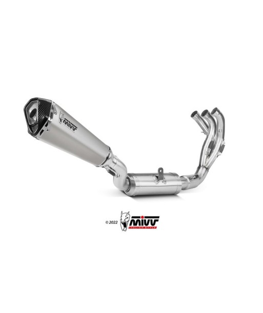 Mivv Full system 3x1 Delta Race St. Steel Yamaha Tracer 9 / GT 2021-24
