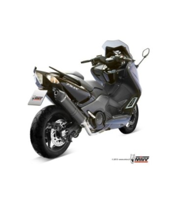 Mivv Full system 2x1 Stronger black Yamaha T-MAX 530 2012-16