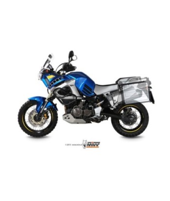 Mivv Slip-On Oval titan con tapa carbono Yamaha XT 1200 Z Superténéré 2010-20