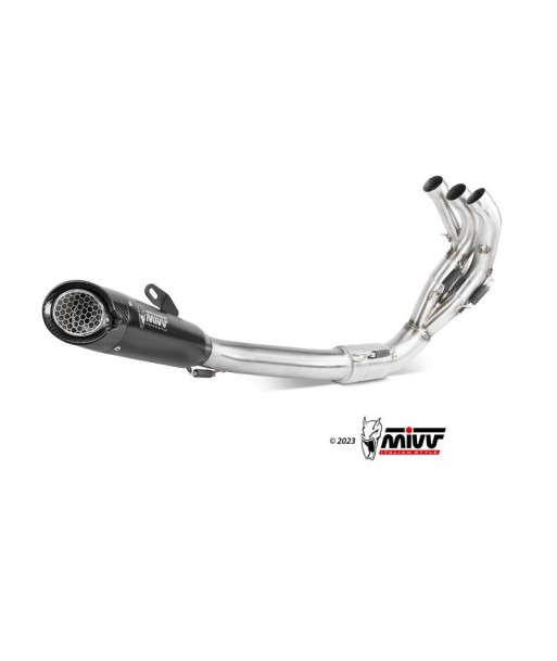 Mivv Full system 3x1 X-M5 Black Yamaha MT-09 / SP / FZ-09 2021-23