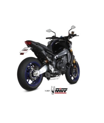 Mivv Full system 3x1 X-M5 Black Yamaha MT-09 / SP / FZ-09 2021-23