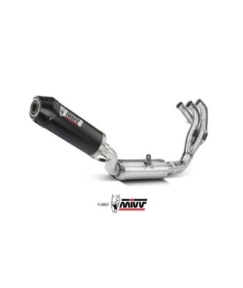 Mivv Full system 3x1 Oval carbono con tapa carbono Yamaha Tracer 9 / GT 2021-24