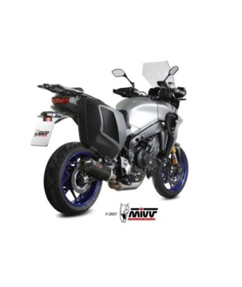 Mivv Full system 3x1 Oval carbono con tapa carbono Yamaha Tracer 9 / GT 2021-24