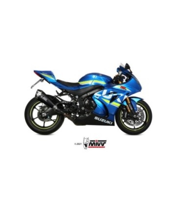 Mivv Slip-On Delta Race black Suzuki GSX-R 1000 2017-20