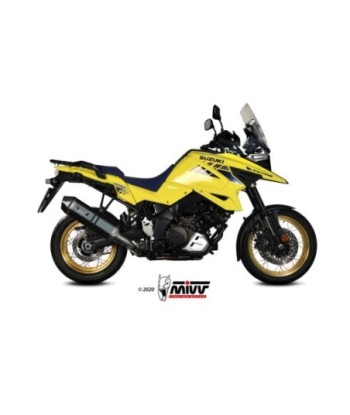 Mivv Slip-On Speed edge Black Suzuki DL V-Strom 1000 / XT 2014-20 / V-Strom 1050 / XT 2020-26
