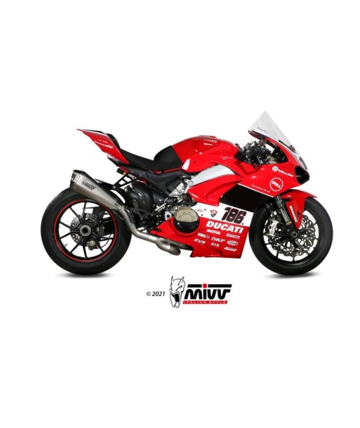 Mivv Full system 2x1 Delta Race Full titanium Ducati Panigale V4 2018-25