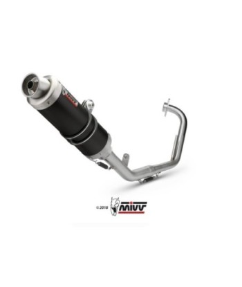 Mivv Full system 1x1 GP black Yamaha YZF R125 2008-13