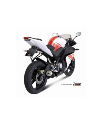 Mivv Full system 1x1 GP black Yamaha YZF R125 2008-13