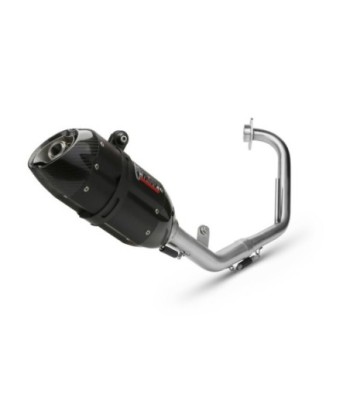 Mivv Full system 1x1 Suono black con tapa carbono Yamaha YZF R125 2008-13