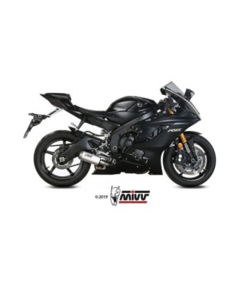 Mivv Slip-On Mk3 St. Steel Yamaha YZF 600 R6 2017-21
