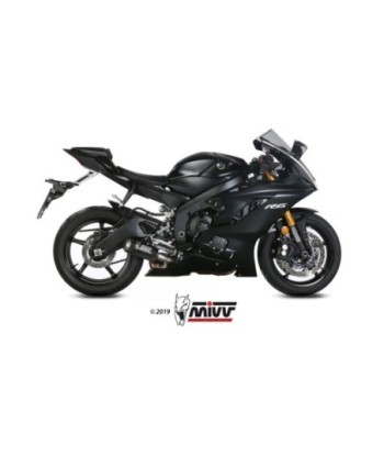 Mivv Slip-On Mk3 carbono Yamaha YZF 600 R6 2017-21