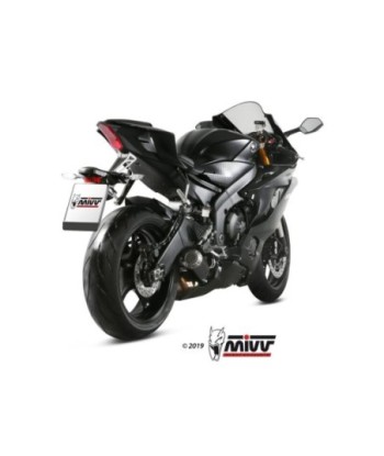 Mivv Slip-On Mk3 carbono Yamaha YZF 600 R6 2017-21