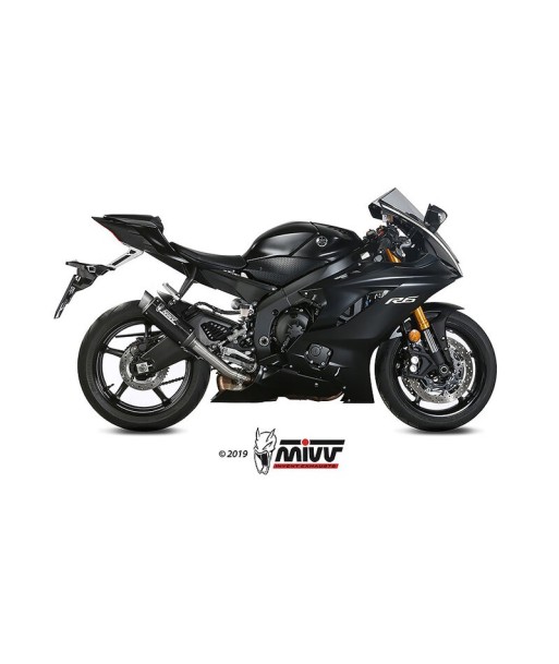 Mivv Slip-On GP Pro carbono Yamaha YZF 600 R6 2017-21