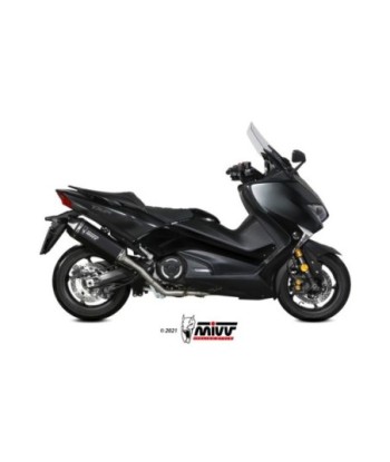 Mivv Full system 2x1 Speed edge black Yamaha T-MAX 530 2017-19