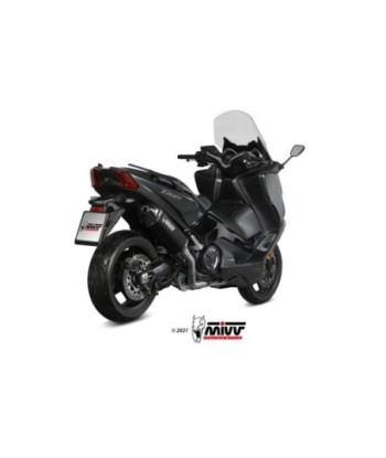 Mivv Full system 2x1 Speed edge black Yamaha T-MAX 530 2017-19