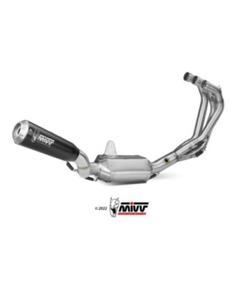Mivv Full system 3x1 X-M1 black Yamaha MT-09 / FZ-09 2013-20
