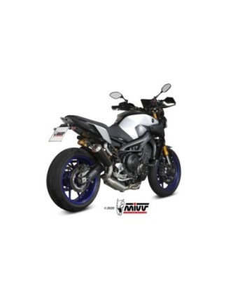 Mivv Full system 3x1 X-M1 black Yamaha MT-09 / FZ-09 2013-20