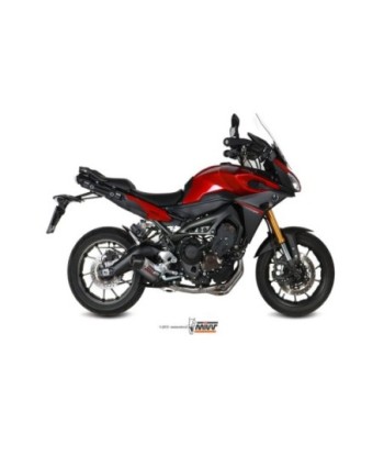 Mivv Full system 3x1 Oval titan con tapa carbono Yamaha Tracer 900 / GT / FJ-09 2015-20