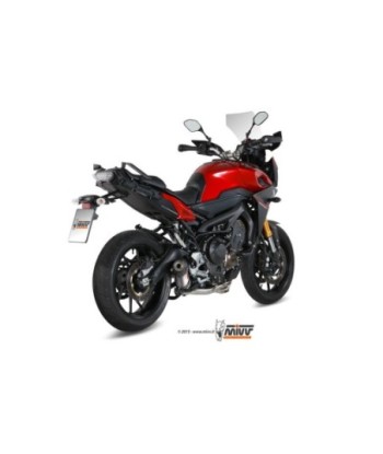 Mivv Full system 3x1 Oval titan con tapa carbono Yamaha Tracer 900 / GT / FJ-09 2015-20