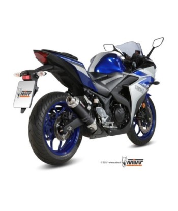 Mivv Slip-On GP carbon Yamaha YZF R25 / YZF R3 2015-24