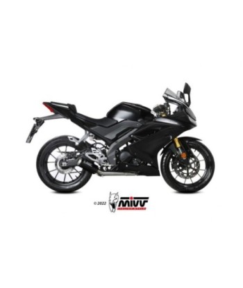 Mivv Full system 1x1 MK3 carbono Yamaha MT-125 2020-26 / YZF R125 2019-26