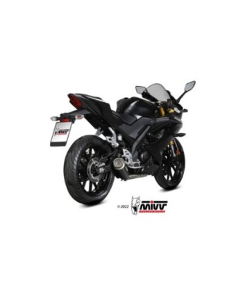 Mivv Full system 1x1 GP Pro Black Yamaha MT-125 2020-26 / YZF R125 2019-26